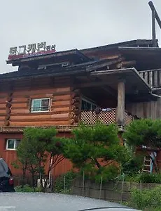 [남이섬근처 펜션]착한가격의 통나무집, 춘천 로그캐빈펜션 후기