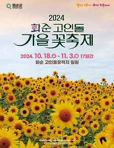 [10월] 화순 고인돌 가을꽃 축제 정보 2024.10.18 ~ 2024.11.03 썸네일