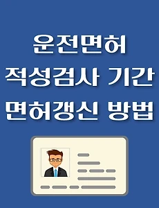 thumb-운전면허증 적성검사 기간조회, 비용, 갱신방법