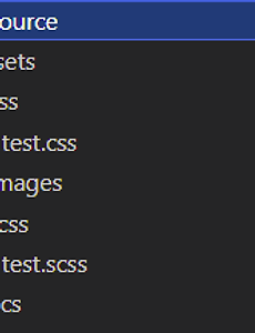 CSS Sass Compiler- VSCode에서 작업영역에 여러 폴더를 추가해서 사용할 때 scss savePath 설정하는 방법