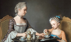 장 에티엔 리오타르(Jean Etienne Liotard)의 매혹적인 파스텔화