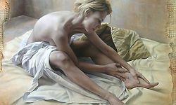 프랑스의 파스칼 쵸브(Pascal Chove)가 그린 관능적이면서도 선이 아름다운 여성의 누드 작품들