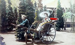 아돌프 파사리(Adolfo Farsari)가 찍은 1870년대의 일본 풍경과 인물들의 모습.