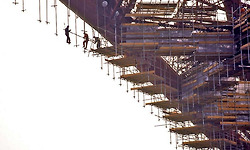 '아시바'라는 일본말로 많이 사용 되었던 비계(飛階)의 다양한 모습들