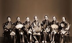 200년전 중국 청나라 시대의 여러가지 풍경들