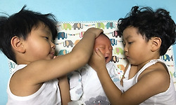 담이 동생 지율이, 지율이 동생 아인이..