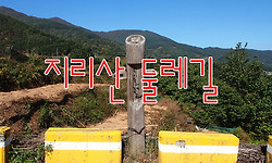 가을을 만끽하는 지리산 둘레길 걷기(금계~동강마을)