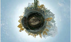 지구는 둥그니까! - Luca Biada의 폴라 파노라마(Polar panorama) 사진