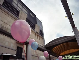 소망을 담은 풍선