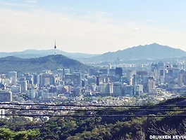 추석 맞이 북악산 팔각정 드라이브