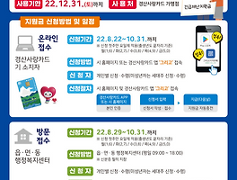 경산시 긴급재난지원금 신청접수 온라인 8