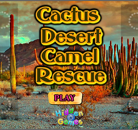 선인장 사막 낙타 구출 (HiddenOGames - Cactus Desert Camel Rescue)