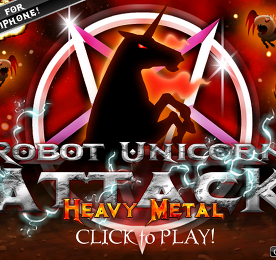 로봇 유니콘 어택: 헤비메탈 (Robot Unicorn Attack: Heavy Metal)