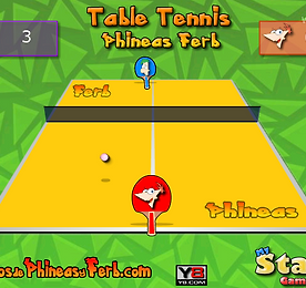 피니와 퍼브: 탁구 (Phineas and Ferb: Table Tennis)