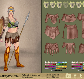 린마루게임즈 - Amazon Warrior Dress Up