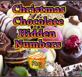 HiddenOGames 숨은숫자찾기 - Christmas Chocolate Hidden Number