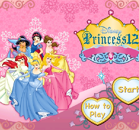 디즈니 공주들의 12 카드게임 (Disney Princess 12 Card Game)