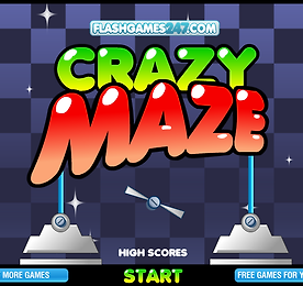 크레이지 메이즈 (Crazy Maze) - 마우스 피하기 게임