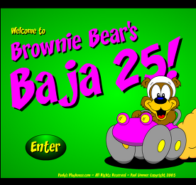 브라우니 베어의 바하 25! (Brownie Bear's Baja 25!)
