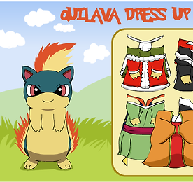 마그케인 꾸미기 (Quilava Dress Up)