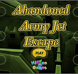 버려진 군용기 탈출 (Abandoned Army Jet Escape)