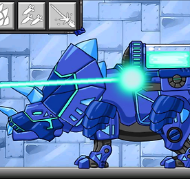 합체! 다이노 로봇 2 - 트리케라 블루
