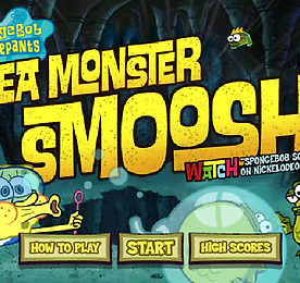 스폰지밥 씨 몬스터 스무쉬 (SpongeBob Sea Monster Smoosh)