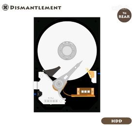하드디스크 분해게임 - RIDDLE Dismantlement "HDD"