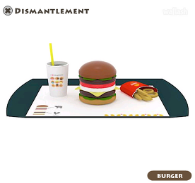 햄버거 분해게임 - RIDDLE Dismantlement "Burger"