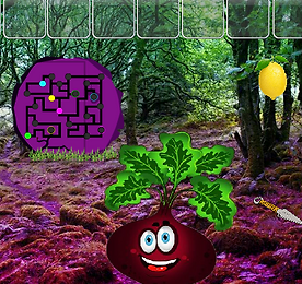 BIG 이모지 야채 숲 탈출 (BIG Emoji Vegetable Forest Escape)