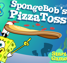 스폰지밥 피자 배달 (Spongebob's Pizza Toss)