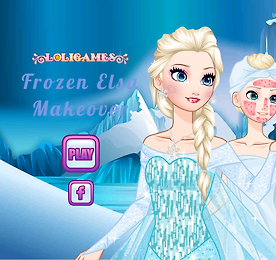 겨울왕국 엘사 화장하기 (Frozen Elsa Makeover)