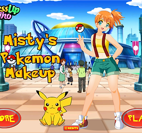 미스티즈 포켓몬 메이크업 (Misty's Pokemon Makeup)