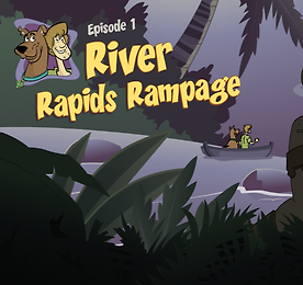 스쿠비 두 Mayan Mayhem 에피소드 1 - 무서운 강 (River Rapids Rampage)