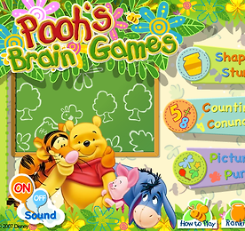 곰돌이 푸우 두뇌 게임 (Pooh's Brain Games)