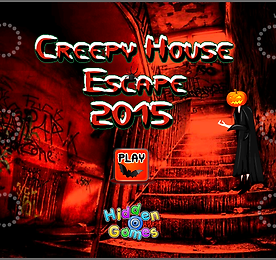 크리피 하우스 이스케이프 2015 (HiddenOGames - Creepy House Escape 2015)
