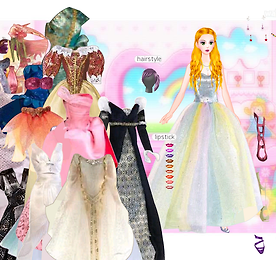 i-Dressup 바비 인 가운 (Barbie in gowns 2)