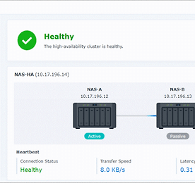 Synology NAS 로 High Availability (SHA) 구성사례 및 방법