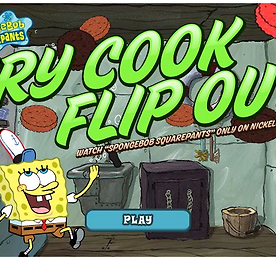 스폰지밥 프라이 쿡 플립 아웃 (Fry Cook Flip Out)