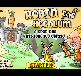 틀린그림찾기 - Robin The Hoodlum