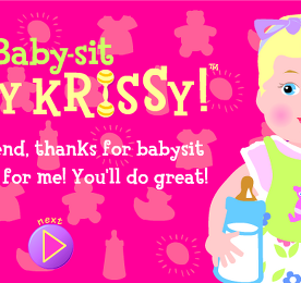 바비 아기 돌보기 (Let's Baby-Sit Baby Krissy!)