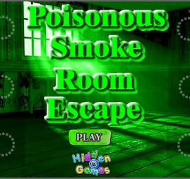 유독한 연기가 나는 방 탈출 (HiddenOGames - Poisonous Smoke Room Escape)