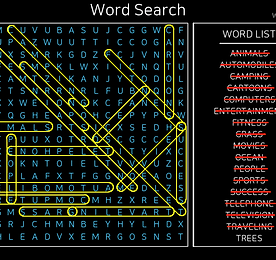 워드 서치 (Word Search)