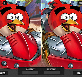 틀린그림찾기 - 앵그리 버드 카 디퍼런스 (Angry Birds Car Differences)