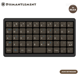 키보드 분해게임 - Kaitai Dismantlement "Mini keyboard"
