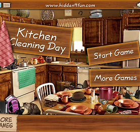 숨은그림찾기 - 키친 클리닝 데이 (Kitchen Cleaning Day)