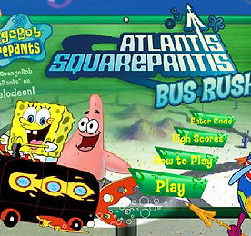 스폰지밥 네모바지 - 아틀란티스 스퀘어팬츠 버스 러쉬 (SpongeBob - Atlantis SquarePantis Bus Rush)