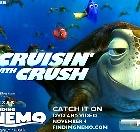 니모를 찾아서 - 크러신 위드 크러시 (Finding Nemo Cruisin' with Crush)