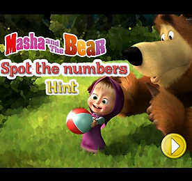 숨은숫자찾기 - 마샤와 곰 (Masha and the Bear Spot the Numbers)