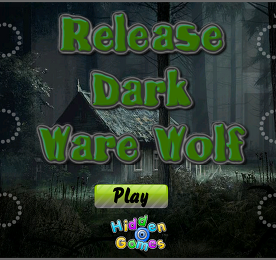 어둠의 숲에 갇힌 늑대인간 탈출 (HiddenOGames - Release Dark Ware Wolf)